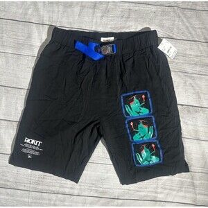 Rokit Mayday Graphic Shorts New Rare HTF Real Ones Records Smoking Lightweight